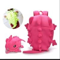 ราคา กระเป๋าเป้กิ้งก่า(สีเขียวนีออน) (3841815343)