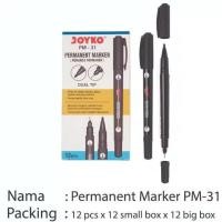 ราคา Joyko ปากกามาร์กเกอร์ถาวร 12 ชิ้น PM-31 PM-32 PM-33 (54058849360)