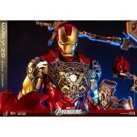 ราคา Hot Toys MMS688D53 1/6 The Avengers - Iron Man Mark VI (2.0) with Suit-Up Gantry (24384914836)