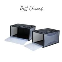 ราคา Shoe Box กล่องใส่รองเท้า High-End ทรงสูง รองเท้าบาส Nike Jordon พลาสติกอย่างดี หนา แข๊งแรง สวยงาม กล่องรองเท้า (3246000374)