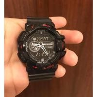 ราคา G Shock GA-400HR-1A black & red series (23459530797)