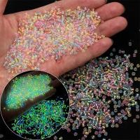 ราคา ลูกปัดข้าวสารแก้วเรืองแสง เกรดพรีเมี่ยม ขนาด 2-3mm สำหรับทำเครื่องประดับ DIY (50357790777)