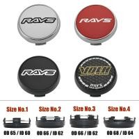ราคา 4ตัว 65มม ฝาปิดดุมล้อ rays ฝาปิดดุมล้อ volk 66มม ฝาครอบล้อ 68มม ฝาดุมล้อ gram (44050305427)