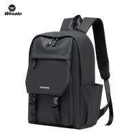 ราคา WIRESTO กระจ้อยร่อย ผู้ชายกระเป๋าเป้สะพายหลังแล็ปท็อปกระเป๋าเป้สะพายหลังธุรกิจกระเป๋าเดินทางกระเป๋าเป้สะพายหลังกันน้ําวิทยาลัยแฟชั่นกระเป๋าเป้สะพายหลังไหล่ลําล (50652578007)
