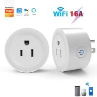 ราคา 【COD】Smart plug, Smart plug wifi ปลั๊กไวไฟ ใช้ App Smart life หรือ eWelink Smart Plug Universal Tuya ปลั๊ก wifi (50755627858)