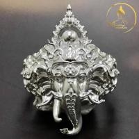 ราคา แหวนหัวใจพระคเณศ เนื้อเงินรมซาตินพ่นทราย (29424575498)