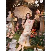 ราคา ชุดไทยจิตรดาประยุกต์ ไซร์Lงานมือ1ป้ายห้อย (29182411610)