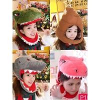 ราคา พร้อมส่งหมวกแฟนซีอุนจิ ไดโนเสาร์ หมวกฉลาม ใส่ได้ทุกเพศทุกวัย (16598048841)