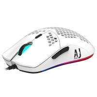 ราคา Ajazz AJ390 White 16000DPI RGB Gaming Mouse with Macro Software (25754910865)