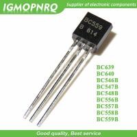 ราคา 100pcs BC639 BC640 BC546B BC547B BC548B BC556B BC557B BC558B BC559B ในสาย triode ทรานซิสเตอร์ TO 92 0.1A IC ใหม่ (43126260984)