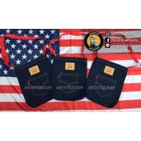 ราคา พร้อมส่ง ส่งไว | กระเป๋ายีนส์วินเทจสายแดง (902803590)