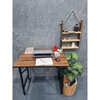 ราคา โต๊ะพับหน้าฟอยล์ลายไม้คาราเมล ขนาด 60x80x75 ซม. เหมาะสำหรับทำงาน ประชุม ขายของ (8437655934)