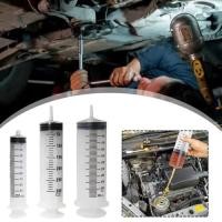 ราคา News Portable Car Clean Water Injector Multi-function Plastic Syringe With Duct Pump 100/300/500ml (45054388356)