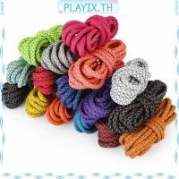 ราคา PLAYIX คู่รองเท้าผ้าใบ 100/140 ซม., สายผูกรองเท้าโพลีเอสเตอร์สะท้อนแสงหลากสี, อุปกรณ์เสริมแฟชั่น (48357776283)