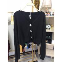 ราคา เสื้อไหมพรมมือสองสีดำ (23265053852)