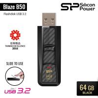 ราคา Silicon Power Blaze B50 Flashdisk USB3.2 - 64GB (27415241746)