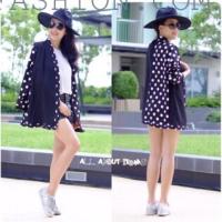 ราคา Blazer เบลเซอร์สูทลายจุดสไตล์เกาหลี (9858574818)