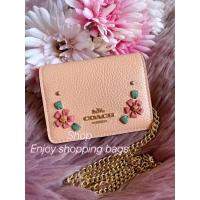 ราคา Coach mini wallet chain (17375868398)