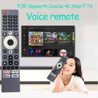 ราคา คำสั่งเสียง remote รีโมททีวี Skyworth CooCaa LCD Smart TV รีโมท 55G22 BETFLIX/ prime video /YouTube (22989990634)