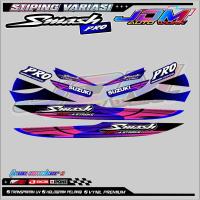 ราคา SUZUKI SMASH 110 PRO VARIATION STRIPING / SMASH 110 MOTORCYCLE VARIATION STICKER LIST (46704382117)