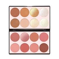 ราคา 16Color Contour Makeup Palette Blush Highlighter Bronzer Powder Compact All-in-One Makeup Palette Contour Set Face Cosmetics Womens Holiday Gift Beauty Set(Suit1) (58008859887)