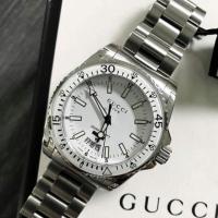 ราคา Gucci Gucci นาฬิกาหน้าปัดขาว (1653979178)