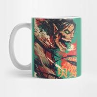 ราคา Attack Titan Freedom Fighter - แก้วน้ําชา Anime Merch (52710748597)