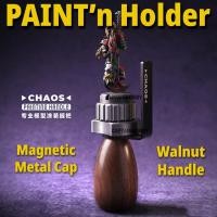 ราคา Hobby Miniature Painting Holder Ergonomic Tabletop Wargame Grip Magnetic Aluminium Swappable Cap (43908092062)