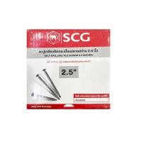 ราคา SCG ตะปูเกลียวยึดกระเบื้องปลายสว่าน 2.5 นิ้ว ใช้สำหรับหลังคาคอนกรีต เอสซีจี (22406852671)