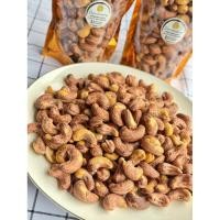 ราคา เม็ดมะม่วงหินมะพานต์ เกรดAAAไซต์จัมโบ้ เผาเกลือ ปริมาน 500-1000 กรัม เม็ดใหญ่ เต็มเม็ด เต็มคำ หอม หวาน มัน เคี้ยวเพลิน (41407801177)