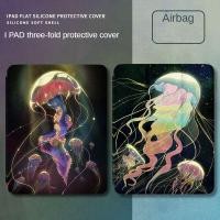 ราคา [iPad Air 4] เคสซิลิโคนใส ลายแมงกะพรุน สําหรับ iPad 2021 Pro 11 Air1 2 gen5 6 9.7 iPad Air 3 Pro 2017 10.5 gen9 8 7 10.2 gen 10 2022 10.9 iPad C (18983344990)