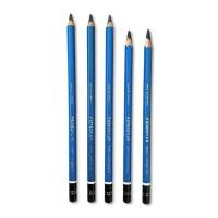ราคา [พร้อมส่ง] STAEDTLER ดินสอ EE ดินสอแรเงา สเก็ตช์ วาดภาพ (5 แท่ง) (44852357023)