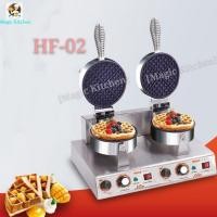 ราคา HF-02 เตาทำขนม เครื่องทำวาฟเฟิล วาฟเฟิลเบลเยี่ยม ***สินค้าพร้อมส่ง *** (4147738369)