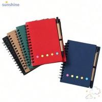 ราคา SSUNSHINE ชุดสมุดโน๊ตเกลียว 4 แพ็ค, 4.1x5.3" พร้อมสมุดจดบันทึกกระเป๋าแบบวนซ้ํา, โน้ตโน้ตโน้ตโน้ตโน้ตโน้ตโน้ตโน้ตโน้ตโน้ตโน้ตโน้ตโน้ตไฟล์ปกกระดาษสีน้ําตาลเรียงรายสมุดบันทึก (48260954333)