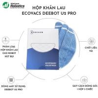 ราคา กล่องเช็ด Ecovacs Deebot U2 Pro - สินค้าของแท้ - รุ่นสากล (25596441574)