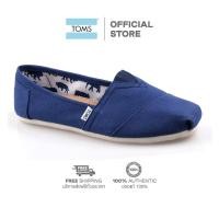 ราคา TOMS_ รองเท้าลำลองผู้ชาย แบบสลิปออน (Slip on) รุ่น Classic Navy Canvas รองเท้าลิขสิทธิ์แท้ (42330501509)