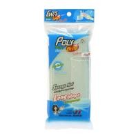 ราคา Poly Brite โพลี ไบรท์ ฟองน้ำล้างแก้ว ทรงยาว (คละสี) 1 ชิ้น ฟองน้ำหุ้มตาข่าย (18963111993)