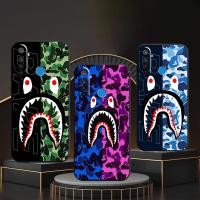 ราคา เคส Realme 5 / 5i / 5 Pro / C3 พิมพ์ลายลายพราง bape shark (51960626771)