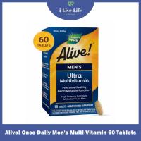 ราคา วิตามินรวม Alive! Once Daily Men's Multi-Vitamin 60 Tablets - Nature's Way (4237178979)