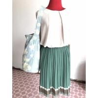 ราคา กระเป๋าสะพายสีฟ้าลายดอกไม้ กรถเป๋ามือสอง (16645145602)