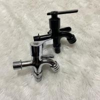 ราคา ก๊อกน้ําฝักบัว/Crank Branch Faucet C70/510 FICO/Black FICO Crank Branch Faucet (57910086524)