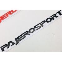 ราคา โลโก้ปาเจโร่ สีดำด้าน logo pajero sport Size:L size: 4 Cm (1496482456)