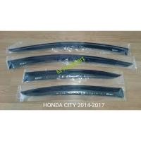 ราคา ​คิ้ว​กันสาด​ประตู​ด​ำ​ทึบ​มีโลโก้​ HONDA CITY 2014 2015 2016 2017 ฮอนด้า ซิตี้ (49107461924)