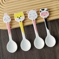 ราคา อิน สไตล์มูลค่าสูงการ์ตูนน่ารักช้อนด้ามยาวเด็กกินช้อนเซรามิคในครัวเรือนช้อนกาแฟสร้างสรรค์ (44030208245)