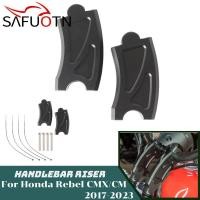 ราคา CMX300 CMX500 Handlebar Riser Handle Bar Mount Clamp Adapter For Honda Rebel CM CMX 300 500 2017-20 (47452545937)