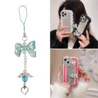 ราคา CP* Elegant Heart โทรศัพท์ Lanyard Charm ความงามอุปกรณ์เสริมกระเป๋าสตางค์ Adornment สําหรับโทรศัพท์ (42657255359)
