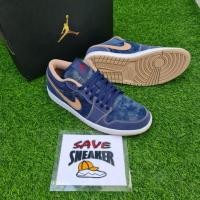 ราคา สินค้าใหม่ พร้อมส่ง NIKE AIR JORDAN 1 LOW SE DENIM ไซส์ 10US ของแท้% (12411545504)