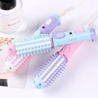 ราคา ผมยาว lasasha เครื่องหนีบผมเรียบ Combing Tooth เตารีดดัดผมแบบทูอินวันเวอร์ชั่นเกาหลีป้องกันการหนีบตรงดัดผมแบบใช้คู่หน้าม้ากลางแจ้งหัวเข็มขัดด้านในมินิขนาดเล็กเฝือกสีเขียว (57710053619)