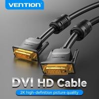 ราคา Vention สาย DVI ชายกับชาย DVI ถึง DVI 24+1 สายวิดีโอ 1080P 2K Dual Link สําหรับแล็ปท็อป PC Monitor โปรเจคเตอร์ DVI-D สายไฟ 1m 5m (26566065712)
