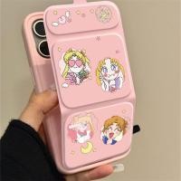 ราคา ขาตั้งพับได้ ลายเซเลอร์มูน ใช้ได้กับเคสโทรศัพท์ Apple 16 iPhone 15 Pro Max 14 กันกระแทก 13 ปกป้องเต็มรูปแบบ 12 (27934420967)